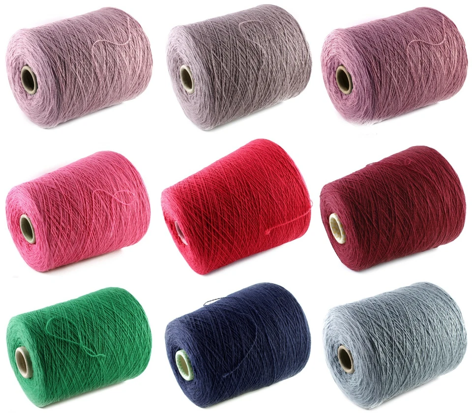 VERSCHIEDENE (115€/kg) 100g Lana de encaje Nm. Máquina de tejer 2/15 cachemir 30 % cachemir 70 % merino