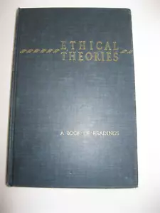 Ethical Theories: A Book of Readings by A. I. Melden Fourth Printing 1953 - Bild 1 von 10