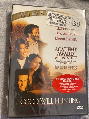 GOOD WILL HUNTING Wide Screen DVD Special Features DAMON Affleck NEW ~ FREE SHIP - Image 1 of 2