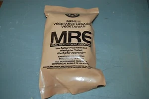 MRE Menu 2 Vegetable Lasagna Vegetarian - Picture 1 of 2