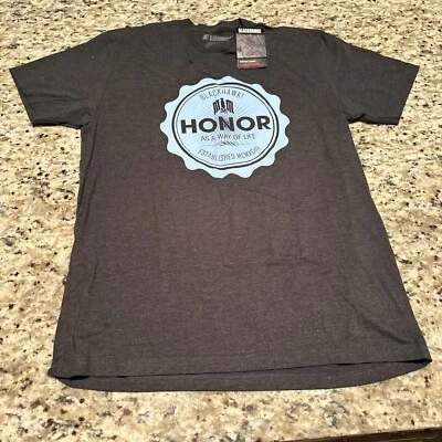 NUEVA CON ETIQUETAS Camiseta Militar Blackhawk Talla L Honor Como Forma de Vida Gris Oscuro Foto 1 de 4