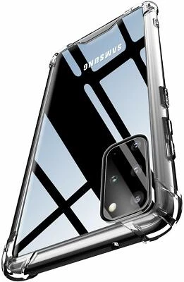 AVANA Funda para Samsung Galaxy S20 Plus / S20+ 5G Funda Protectora Case Bumper Transparente