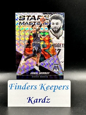 2021-22 JAMAL MURRAY MOSAIC PRIZM BASKETBALL STARE MASTERS #21   NUGGETS - Image 1 of 2