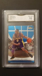 2005-06 TOPPS FINEST KOBE BRYANT #33 HOF!!! GRADED GMA10 BLACK MAMBA 🔥🐍📈 - Picture 1 of 2