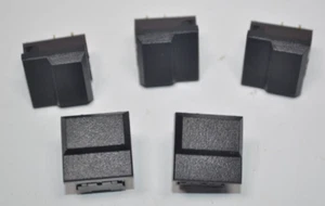 Lot of 5 NOS ITT Schadow C&K Digitast SPDT Black Momentary Switch SEAU0A-01-04 - Picture 1 of 6