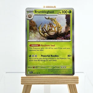 Brambleghast 021/162 Holo Rare Pokemon TCG Scarlet & Violet Temporal Forces - Picture 1 of 2