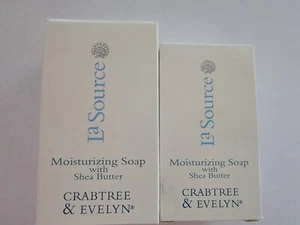 Crabtree & Evelyn La Source Shea Butter Soap set of 2 FREE S&H - Picture 1 of 4