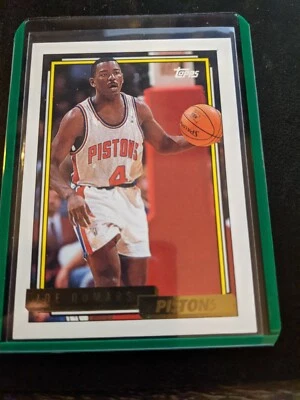 Joe Dumars 1992-93 Topps Gold Detroit Pistons #347 Gem Mint Pack Fresh - Image 1 of 2