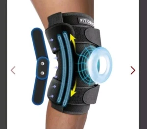 1pc Knee Support Brace Lightweight Stretch Quick Drying Lightweight Knee Support - Picture 1 of 2