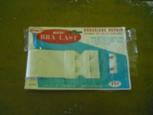 Sujetador de reparación vintage de los años 50 - último por Gemco sujetador de costura nuevo stock antiguo - Imagen 1 de 3