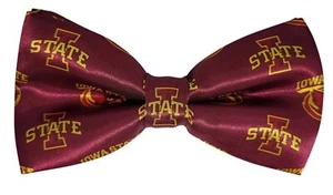 Iowa State University Bow Tie – Cardinal & Gold Formal Wear for Cyclones bow tie - Picture 1 of 2