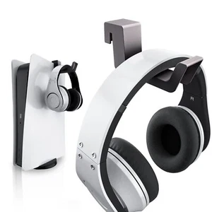 PS5 Headset Stand Headphone Hook Headset Hanger Universal Gaming Holder - Picture 1 of 9