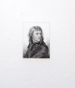 GRAVURE ANCIENNE  DU PORTRAIT DE Bonaparte  (époque retour des cendres)   - Picture 1 of 1