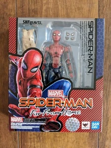 Bandai S.H. Figuarts - Figura de Spiderman Lejos de Casa con Mochila - Versión Japón - Imagen 1 de 9
