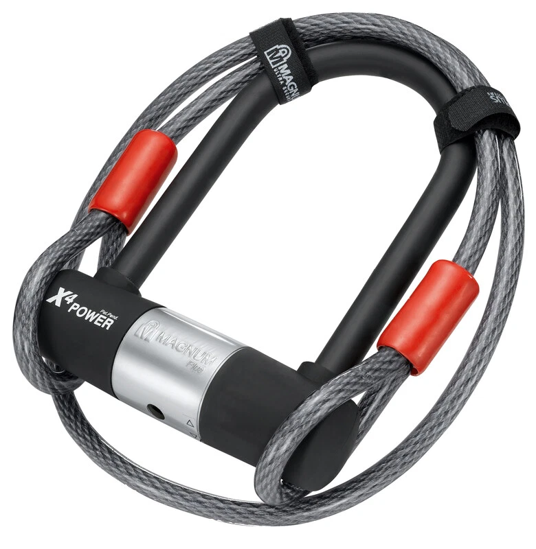 MAGNUM 3039 U-LOCK 90 x 140mm + 120cm x 10mm Cable - ULTIMATE SECURITY RATING  - Image 1 of 1