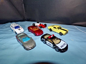 Matchbox Lot of 6 ESCORT FARARRI 2-CAMARO MUSTANG FORMULA RACER COOL LOT - Picture 1 of 5