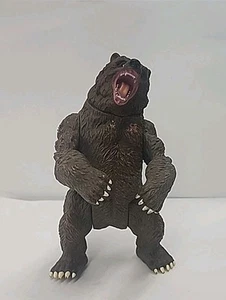 Grizzly Bear Open Mouth Wild Life animal Figure 7" dollhouse size - Picture 1 of 8