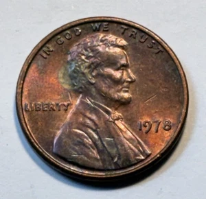 1978 Pfennig ohne Münzzeichen Tri Color Blend Unikat Transformation - Bild 1 von 6