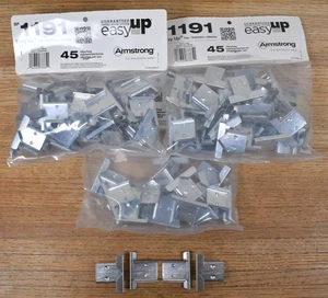 100+ Armstrong 1191 EASY UP Deckengitter Aufputz Metallclips - Bild 1 von 4