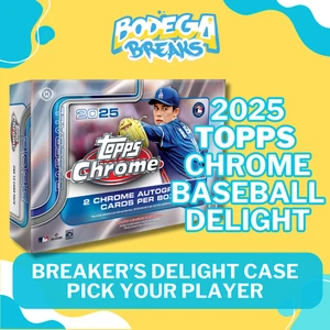 Buster Posey - 2025 Topps Chrome Baseball - 6 Box Breaker's Delight Case Break - Picture 1 of 1