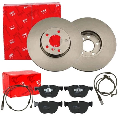TRW Disques 332mm + Revêtements Avant Convient pour BMW X5 E70 F15 X6 E71 F16 - Photo 1/4