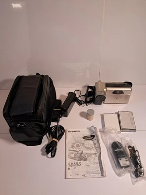 Sharp VL-A10 VL-A10u 8mm Videocam 8 Camcorder VCR Player Camera Video Transfer - Image 1 of 4