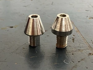 Vintage Ludwig 1960s Baseball Bat Internal Muffler Parts Chrome - Picture 1 of 3