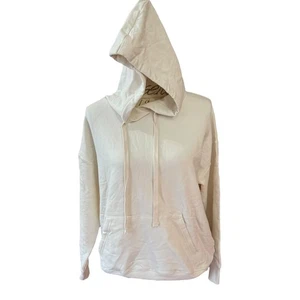 Buffalo David Bitton Cream Pullover Fleece Stretch Hoodie Medium NWOT - Picture 1 of 5