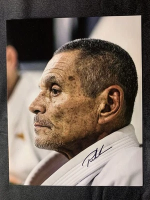 RELSON GRACIE Autographed 8x10 Photo ~Royce HELIO ROYLER Rolker Rorion~ - Image 1 of 3