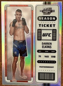2023 Panini Chronicles UFC Contenders Optic Season Ticket Darren Elkins #354