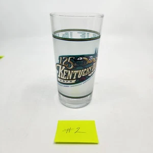 1999 Kentucky Derby 125th Churchill Downs Louisville Official Glass Mint Julep - Picture 1 of 11
