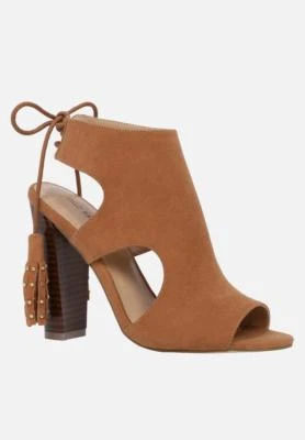 BRAND NEW Tan/Cognac Sandal with Lace Up Detailing - PERFECT for Summer! - Image 1 of 2