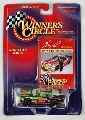 Winner's Circle Kenny Irwin #27 Die Cast 1:64 Stock Car 1997 Kenner G I Joe Ford Foto 1 de 4