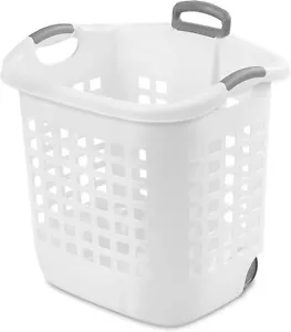 1.75 Bushel Ultra Wheeled Laundry Basket, Handle Wheels for Easy Rolling 4-Pack - Picture 1 of 2