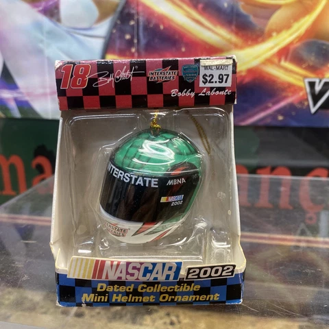 2002 Nascar Collectible Mini Helmet Ornament #18 Bobby Labonte. OH24 Cover