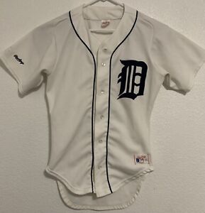 Vintage Detroit Tigers Baseball Rawlings Jersey Size 36 Made In USA