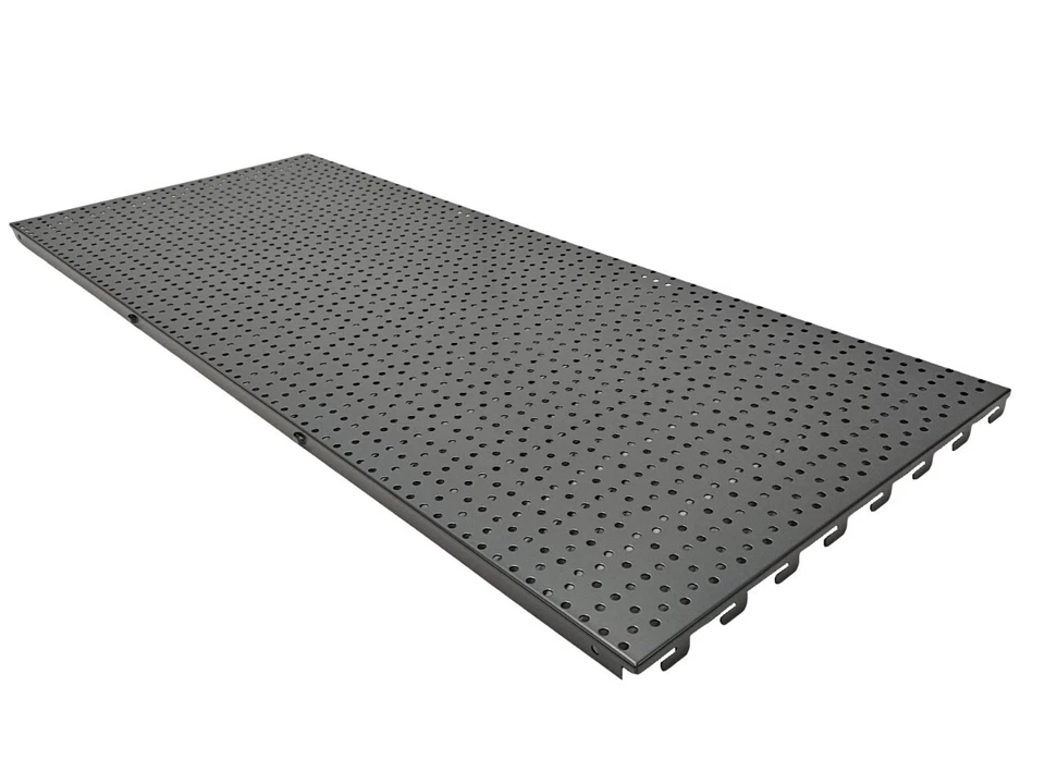 L&H DUTCH BEAR NEU Rückwand L100cm H40cm schiefergrau Werkzeug Lochwand RL für Eden Tegometall*