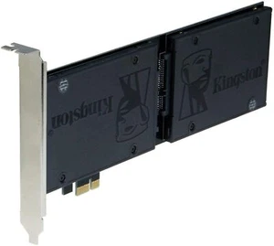 SEDNA - PCI Express (PCIe) Dual 2.5 Inch SSD / HDD Mounting Adapter - Picture 1 of 5