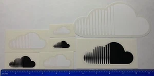 Pegatinas/calcomanías con logotipo de Soundcloud - a tu elección (7 opciones) - Imagen 1 de 8