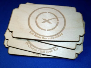 SpaceX Landing Barge Coasters-set of 4 - Picture 1 of 3
