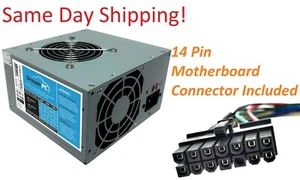 New 14 PIN 400 WATT PC Power Supply Lenovo M78 M79 M82 M83 M93 P300 54Y8900 - Picture 1 of 9