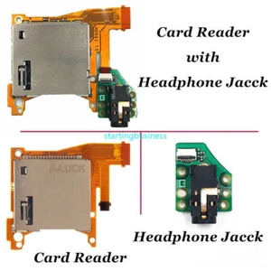 Card Cartridge Slot Reader &Headphone Jack Replace For Nintendo Switch Lite Game - Picture 1 of 11