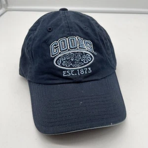 Vintage Coots Beer Ball Cap Strap Back Blue Cap Hat Dream Top - Picture 1 of 7