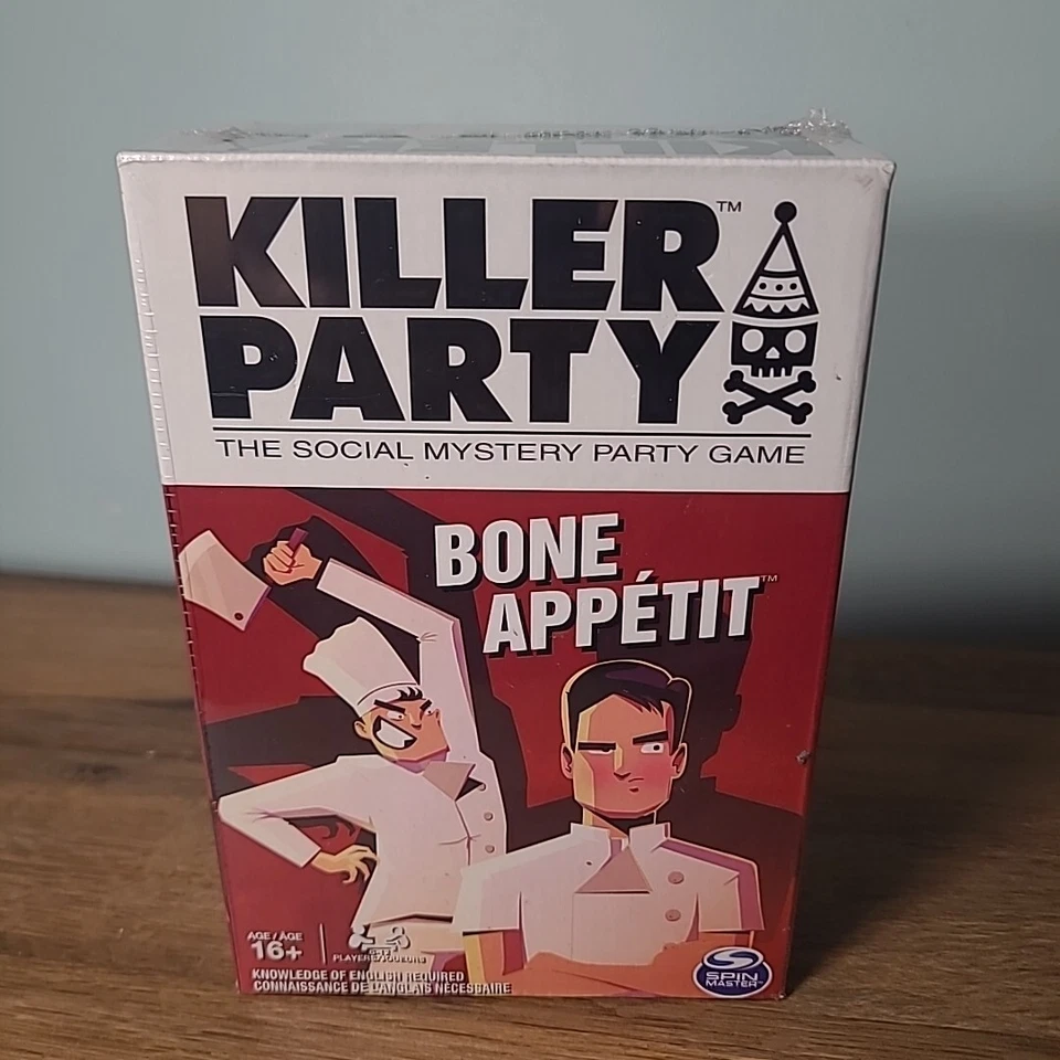 Killer Party Social Mystery Party Game, Bone Appetit, Brand New Sealed - Image 1 of 4