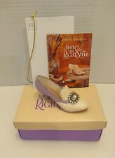 Just the Right Shoe, By Raine, "Jeweled Heel Pump" Item # 25011, CIB