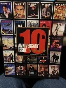 Magic Magazine 10th Anniversary Issue 2001 Huge Ed. 159 Pages Full Color Insert - Picture 1 of 2