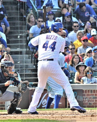 Chicago Cubs Anthony Rizzo Game Action Original Pic Various Sizes PhotoArt Cover