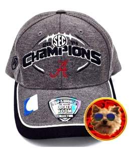 Alabama 2014 SEC Champion New / Tags Adjustable Locker Room Top of the World Cap - Picture 1 of 12