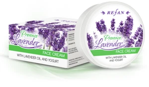 Natural Bulgarian Lavender Oil Nourishing Face Cream + yoghurt by Refan - 50ml - Picture 1 of 3