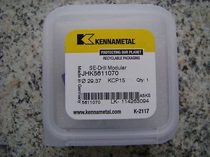 VENTE ! 1 x tête de forage KENNAMETAL couronne de forage JHK5611070 Ø 29,37 KCP15 - Photo 1/4